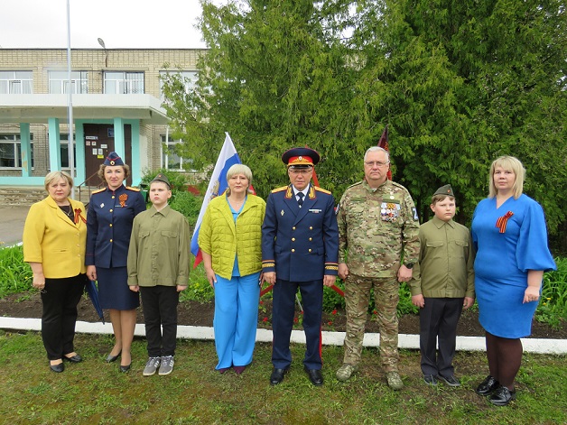 Открытие Стены Памяти героев Великой Отечественной войны и специальной военной операции.